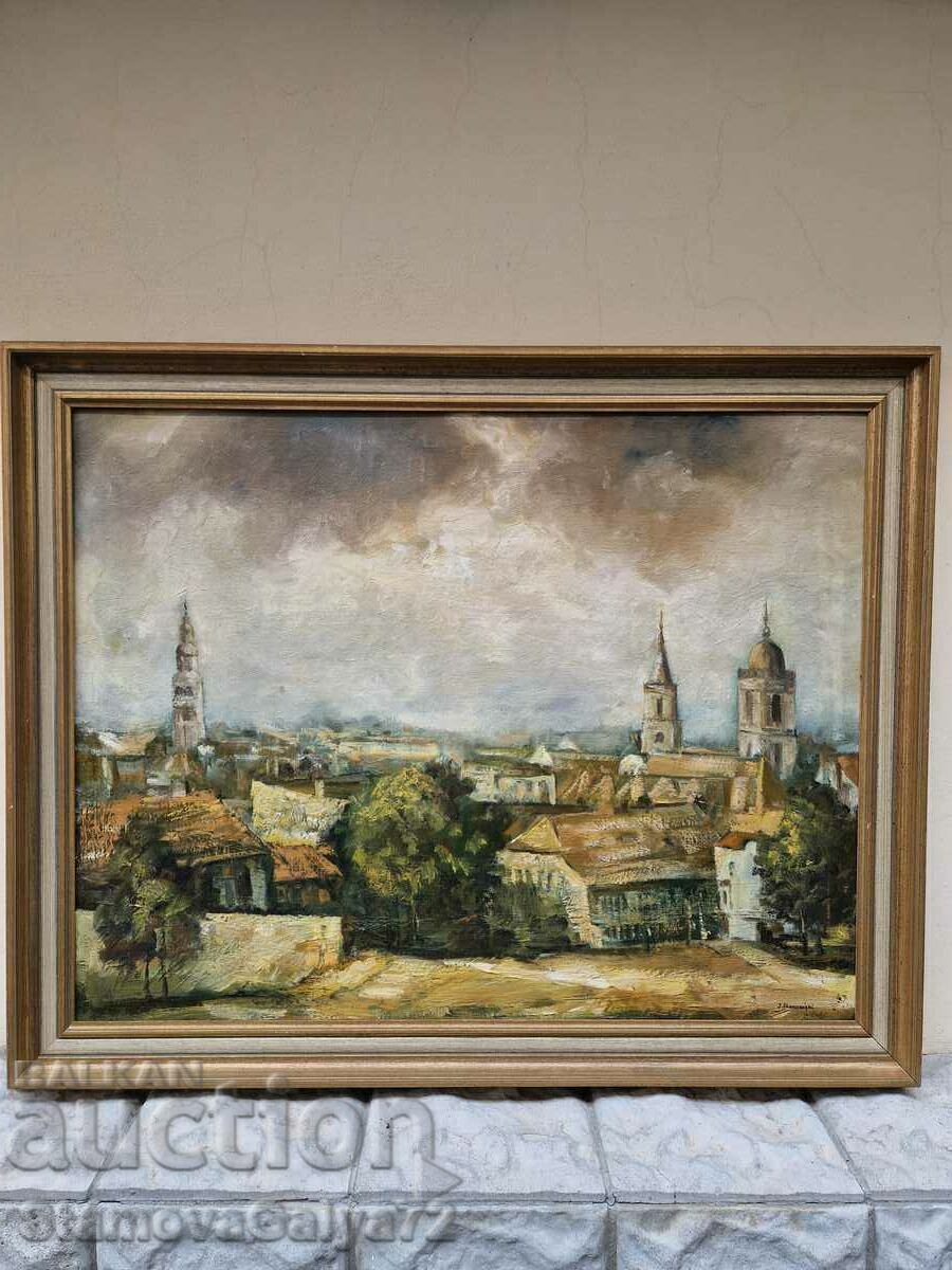 Παλιά αντίκα ελαιογραφία σε καμβά με τιμή 299.00 BGN | € 152.88