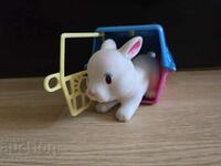Bunny in a cage