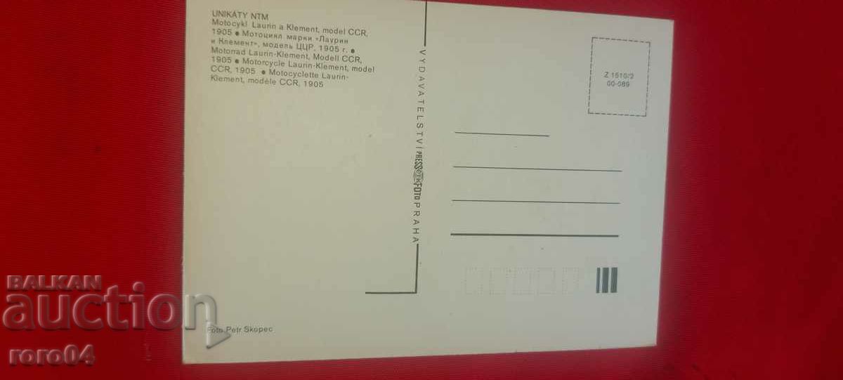 LAURIN and CLEMENT MOTORCYCLE - 1905 - 6 LAURIN and CLEMENT MOTORCYCLE - 1905 - 6