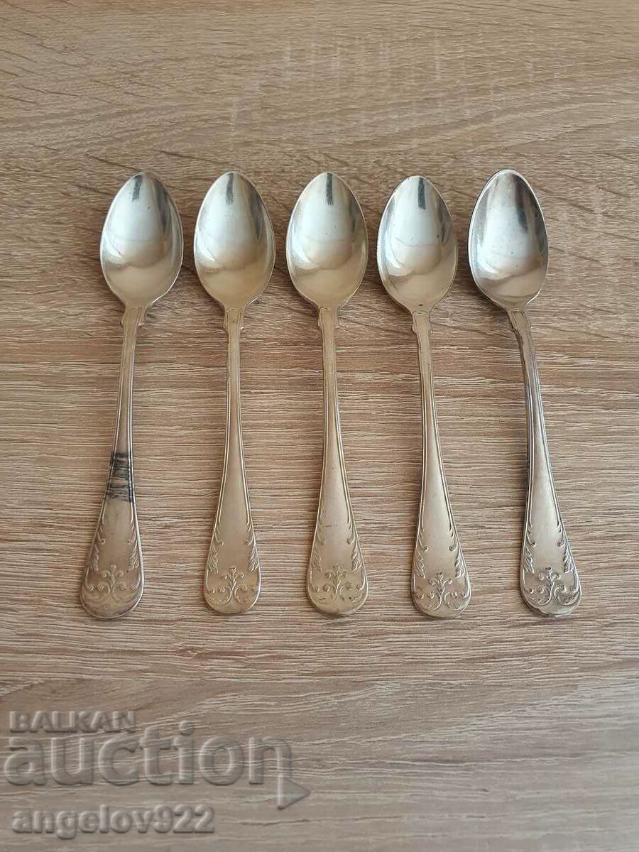5 PRIMA NS coffee spoons