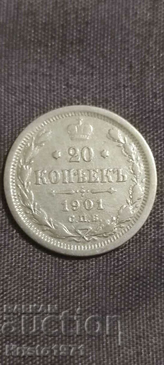 20 kopecks 1901