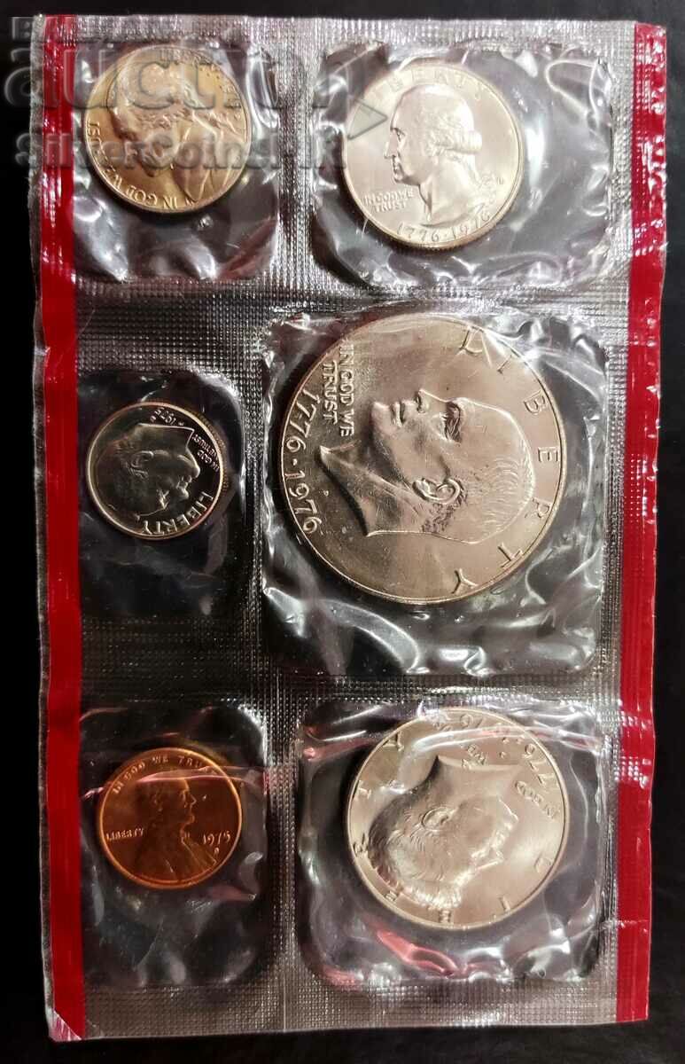 Set de monede de schimb 1976 D SUA