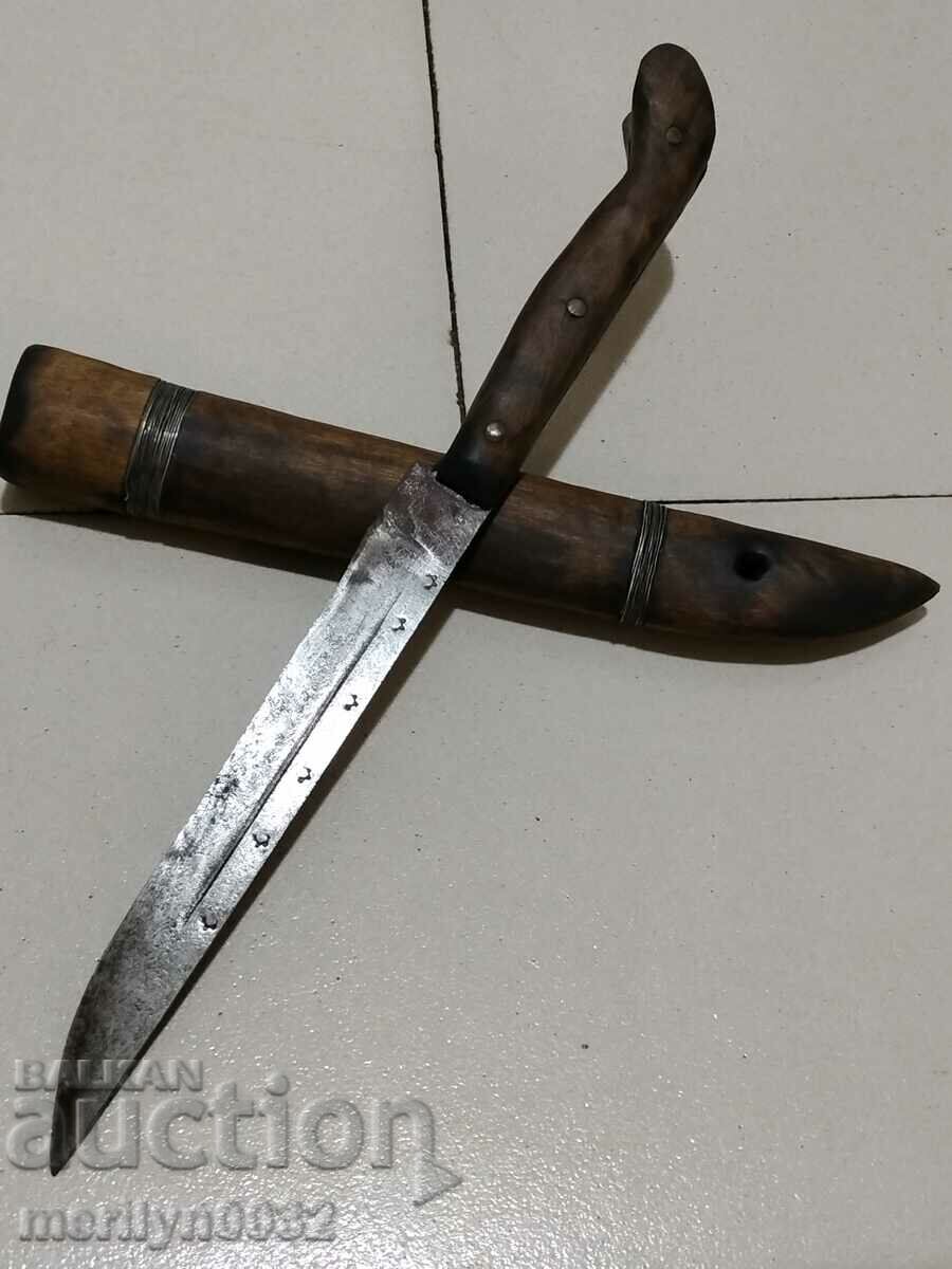 Овчарски нож с кания каракулак