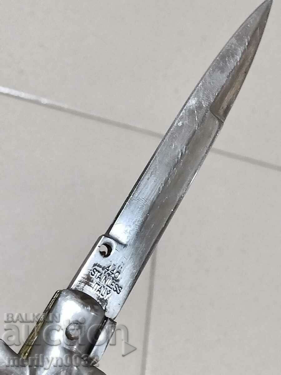 Automatic branded knife with case made in Italy with price 87.00 BGN | € 44.48 Automatic branded knife with case made in Italy with price 87.00 BGN | € 44.48