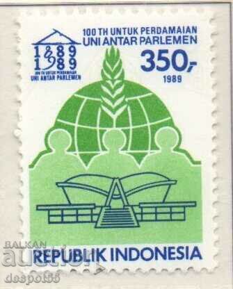 1989. Indonezia. 100 de ani de la Uniunea Interparlamentară.