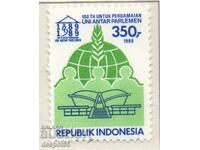 1989. Индонезия. 100-годишнина на Интерпарламентарния съюз.