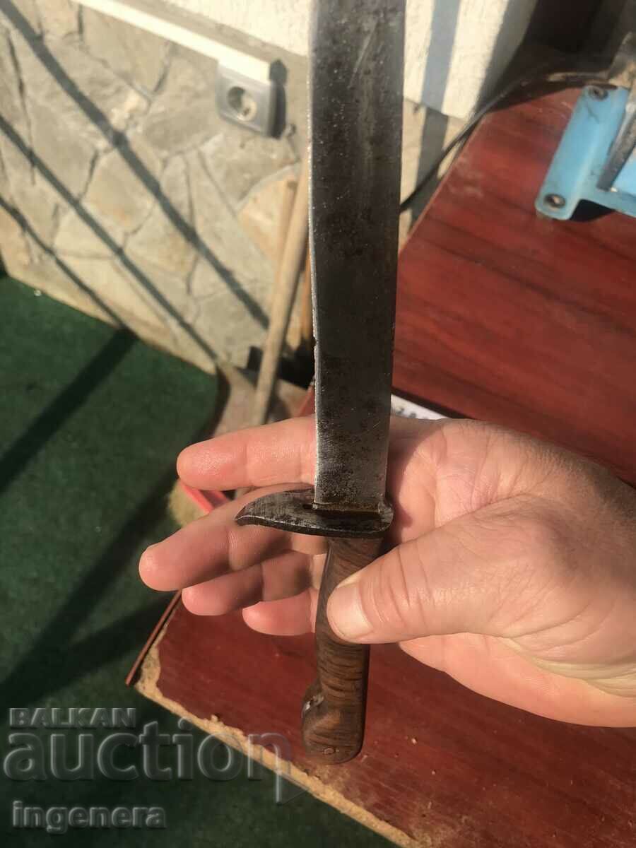 BUTCHER KNIFE BLADE ANTIQUE KANIA - 7