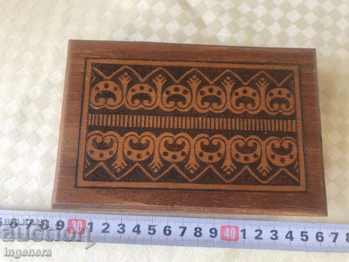 BOX WOOD PYROGRAPH DRAWING ANTIQUE FROM SOCA MOSTRA with price 36.00 BGN | € 18.41 BOX WOOD PYROGRAPH DRAWING ANTIQUE FROM SOCA MOSTRA with price 36.00 BGN | € 18.41