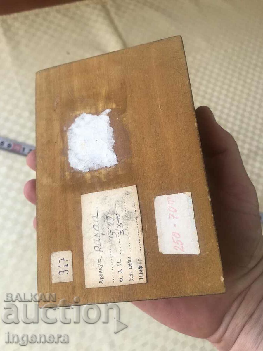 BOX WOOD PYROGRAPH DRAWING ANTIQUE FROM SOCA MOSTRA - 6 BOX WOOD PYROGRAPH DRAWING ANTIQUE FROM SOCA MOSTRA - 6