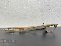 Стара индийска сабя с кания, състояние видно от снимките, л