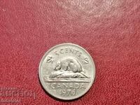 1976 год 5 цента Канада