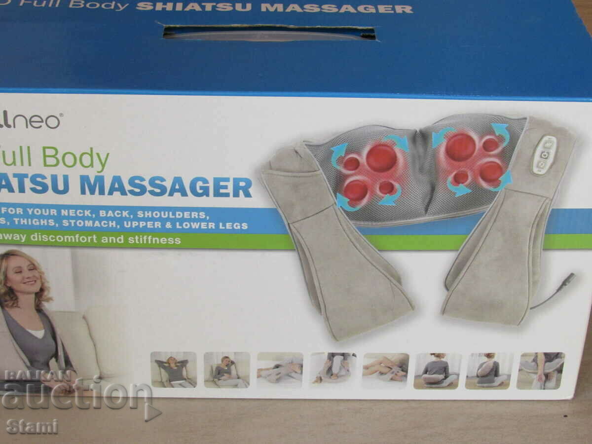 Maser Shiatsu pentru gât și spate