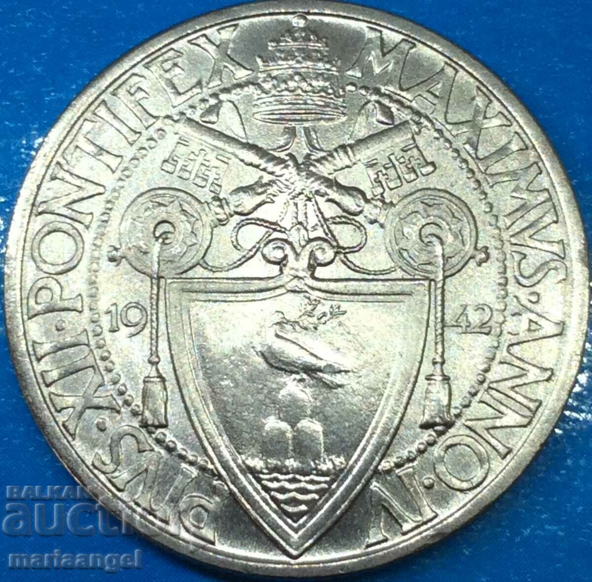 Vatican 1 lira 1942 Vatican