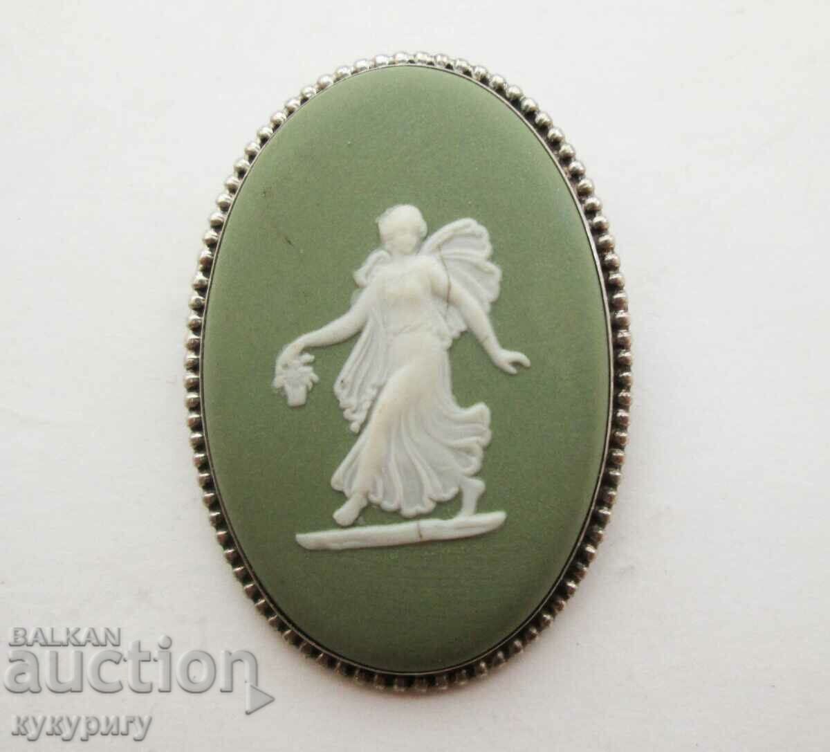 Bijuterii broșă damă engleză veche bijuterii realizate manual