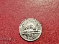 1965 5 σεντς Καναδάς