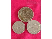 Monede din 20 10 5 St 1912