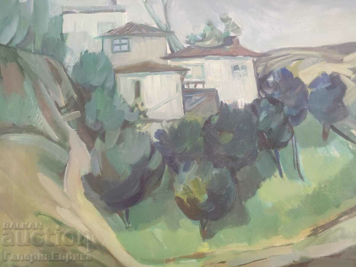 Delivery of Venko Petrov Kyustendil born 1937 Painting Delivery of Venko Petrov Kyustendil born 1937 Painting