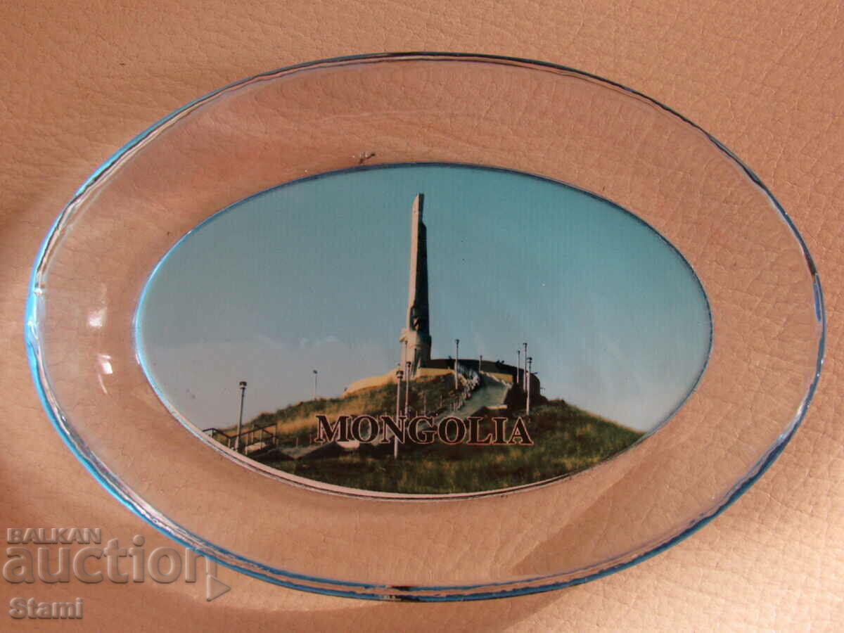 Decorative plate from Mongolia with price 15.00 BGN | € 7.67 Decorative plate from Mongolia with price 15.00 BGN | € 7.67