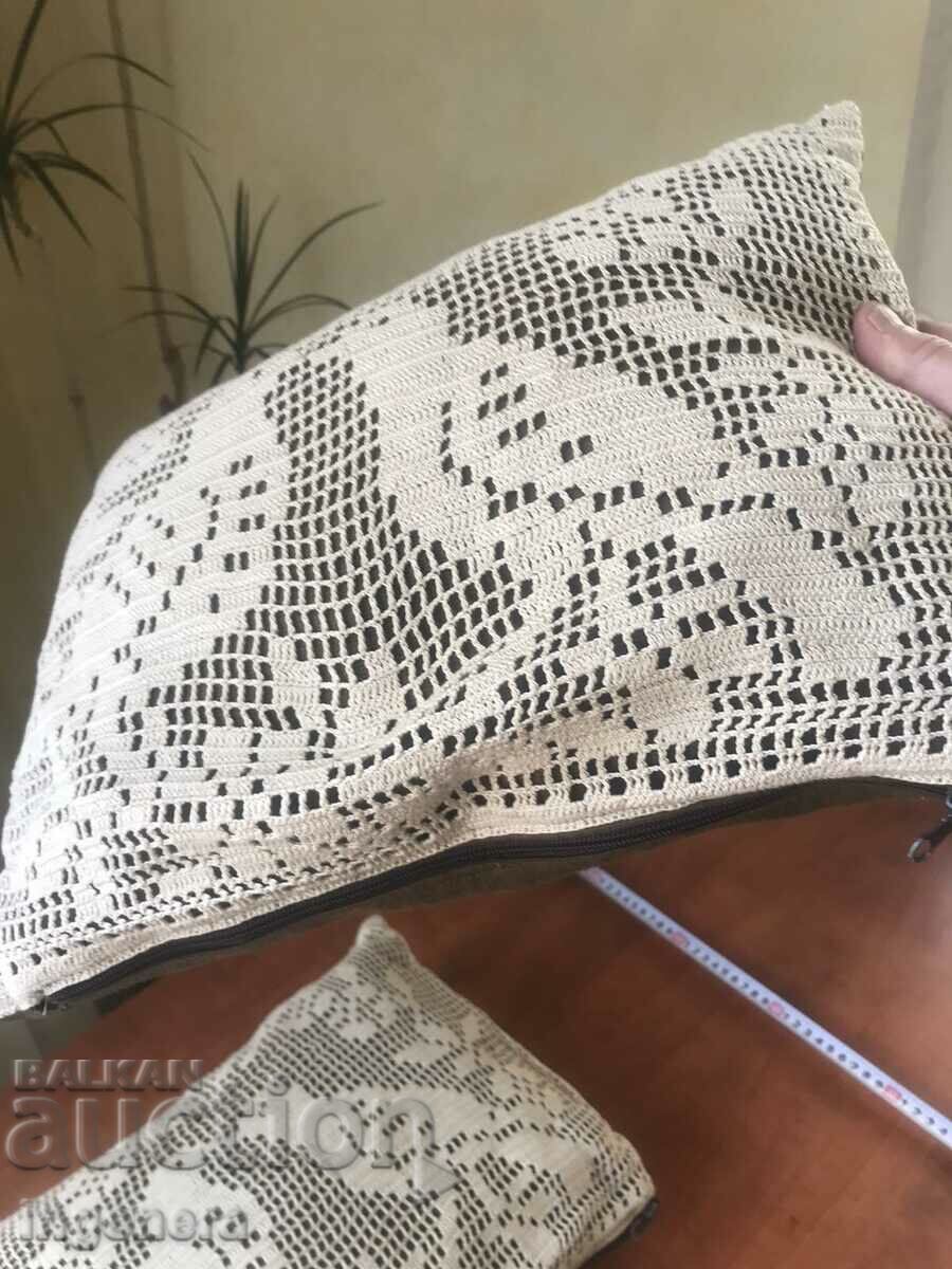 DECORATIVE PILLOWS-2 PCS. DECORATING USE - 7 DECORATIVE PILLOWS-2 PCS. DECORATING USE - 7