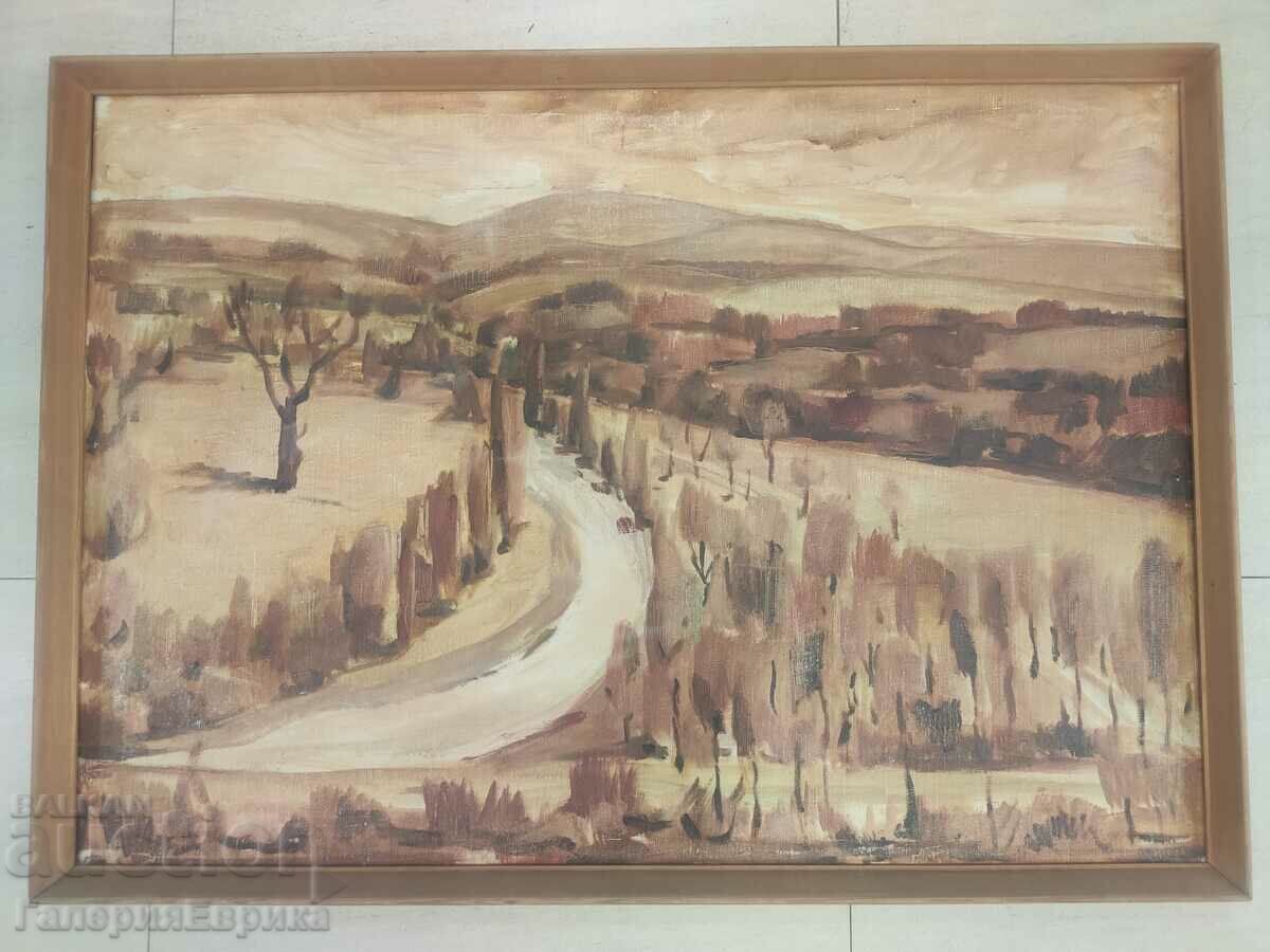 Uriașă pictură în ulei Georgi Mirchev