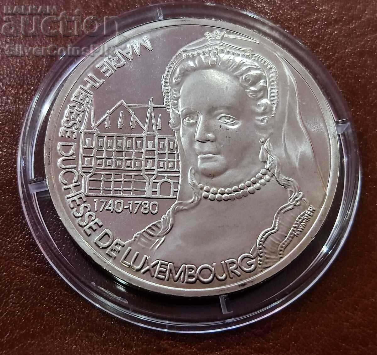 MED 5 ECU Maria Theresa 1994 Luxemburg