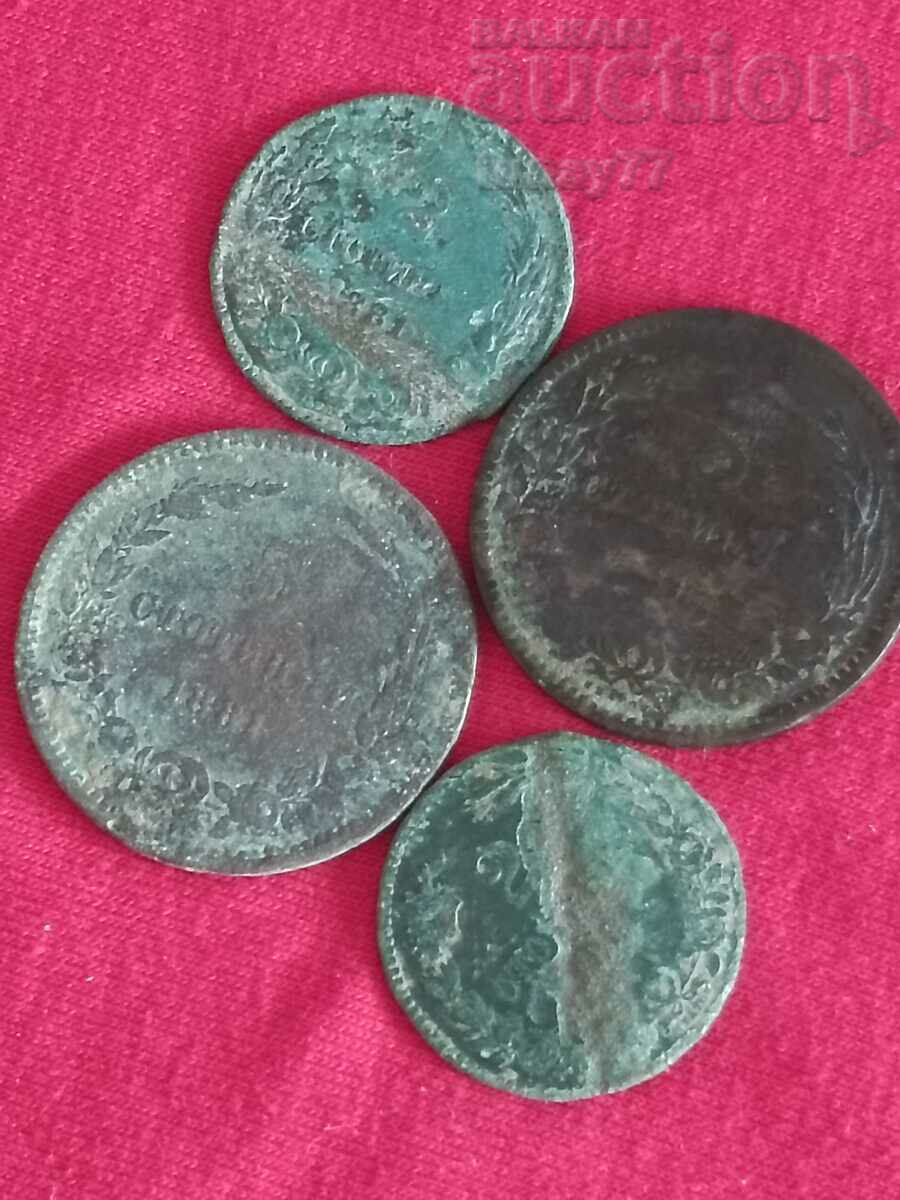 Coins from 1881