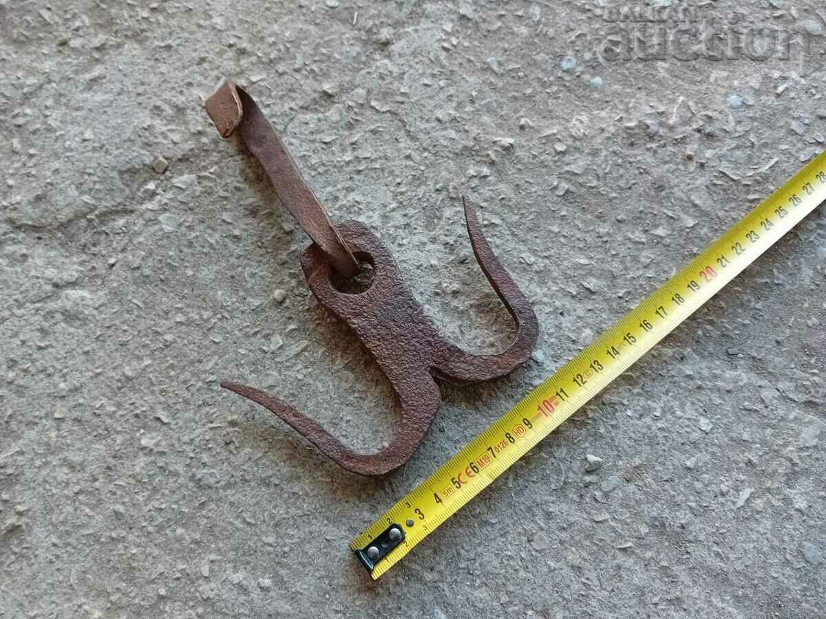 Delivery of Antique Hand-Forged Hook, Hook, Anchor Delivery of Antique Hand-Forged Hook, Hook, Anchor