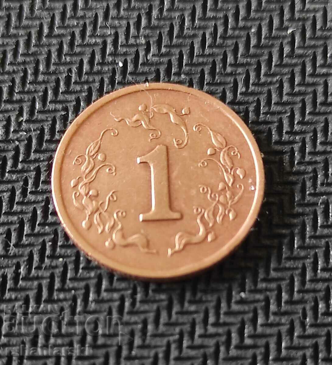 Zimbabwe 1 cent, 1980