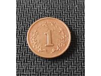 Зимбабве 1 цент, 1980