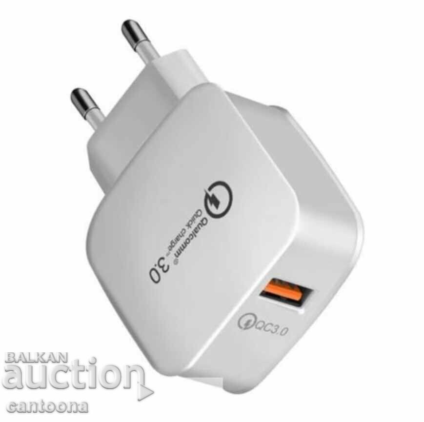 Charger for fast charging Alien, QC3.0 USB Fast charge