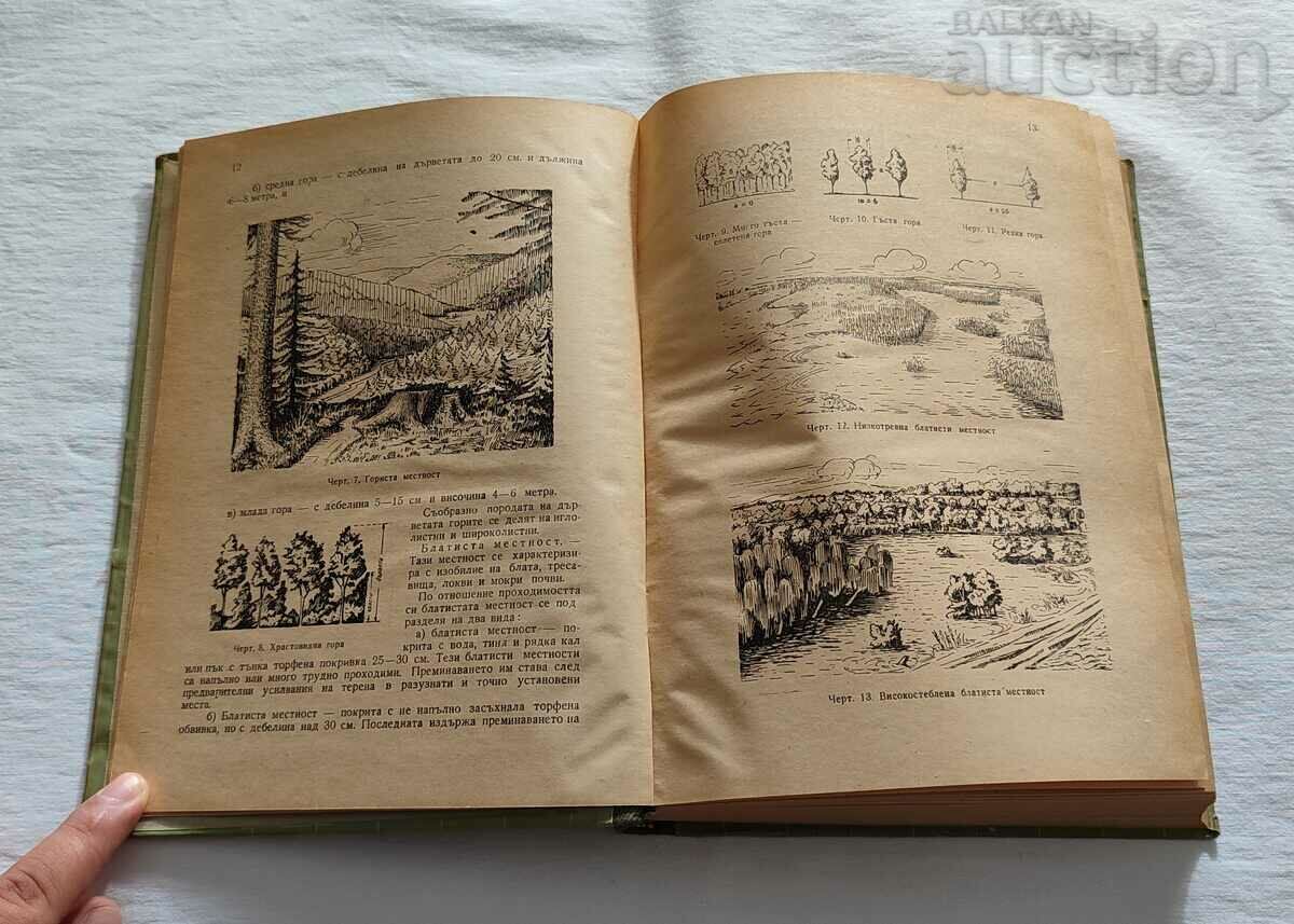 ВОЕННА ТОПОГРАФИЯ 1950 г. с цена 40.00 лв. | € 20.45
