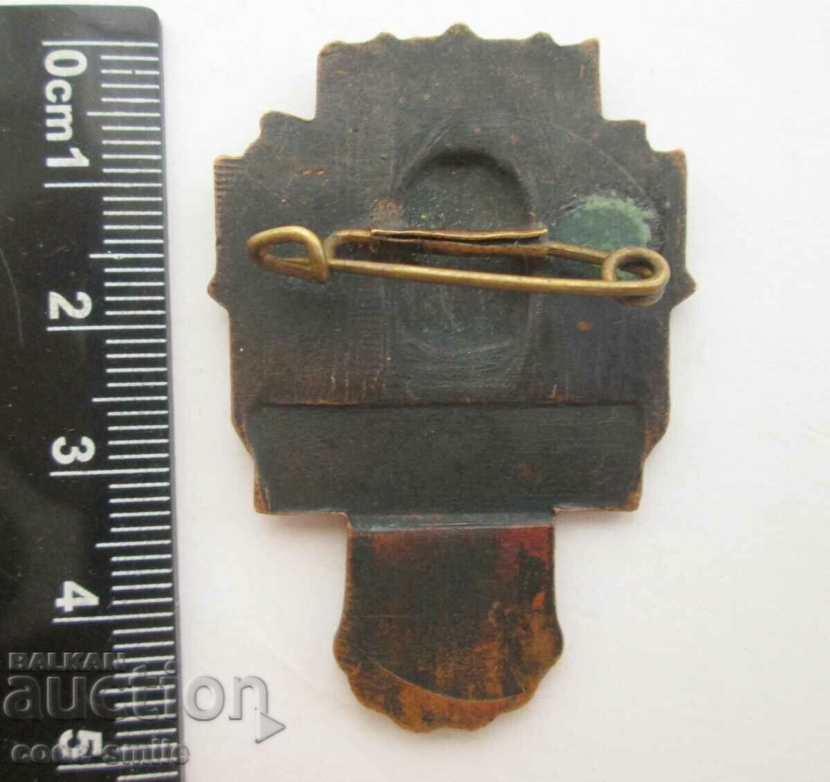 Livrarea Veche insignă a Adunării Tineretului Sokolsky Praga 1912 Livrarea Veche insignă a Adunării Tineretului Sokolsky Praga 1912