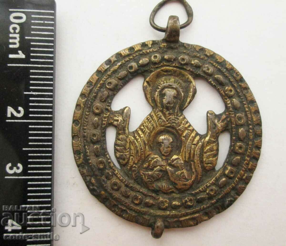 Old renaissance religious jewelry silver miraculous icon with price 180.00 BGN | € 92.03 Old renaissance religious jewelry silver miraculous icon with price 180.00 BGN | € 92.03