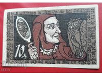Banknote-Germany-Braunschweig-10 Pfennig 1921