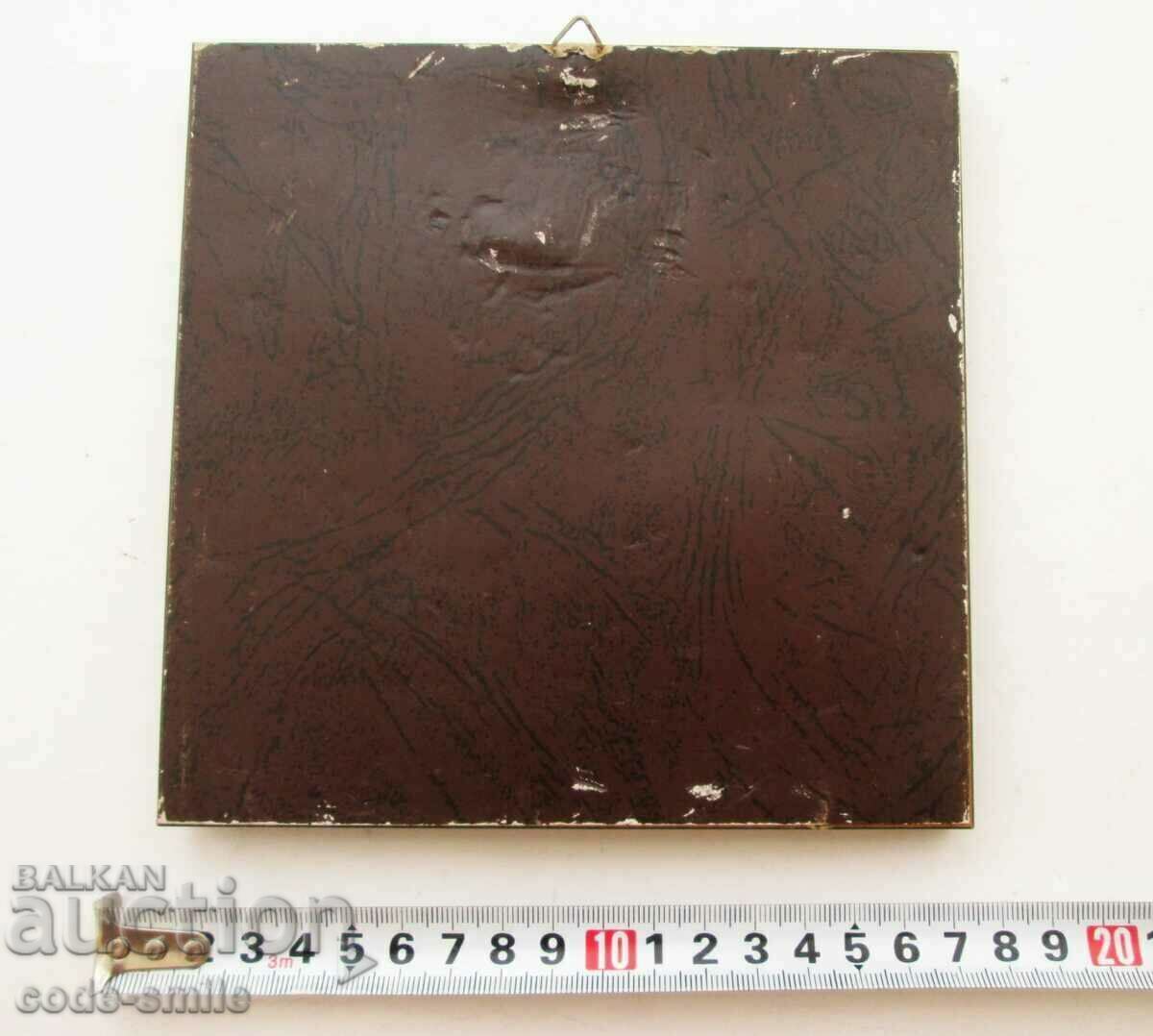 Licitație Pictură panou decor franceză veche semnată Licitație Pictură panou decor franceză veche semnată