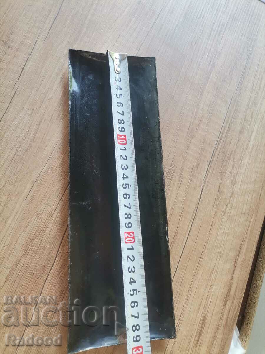 Auction Enamel plate Auction Enamel plate