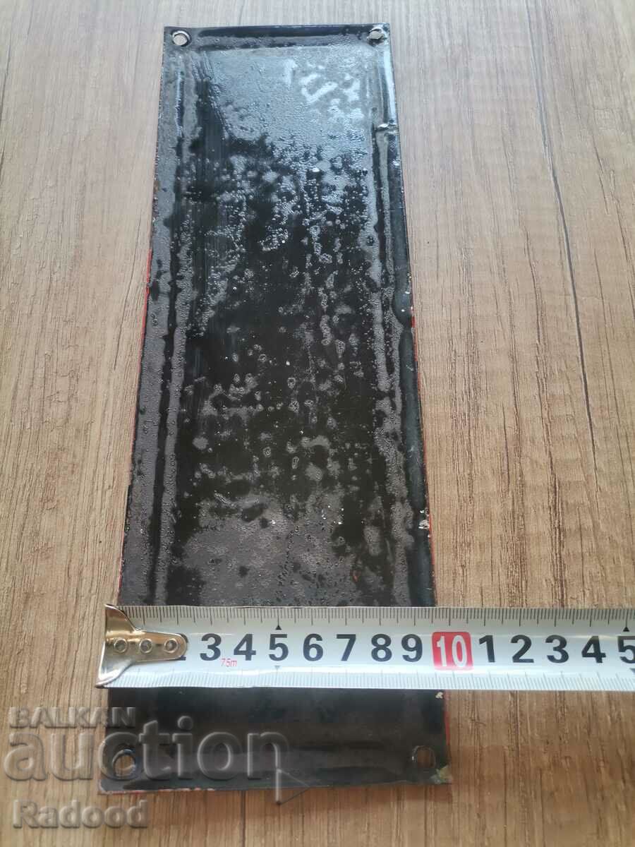 Delivery of Enamel plate Delivery of Enamel plate