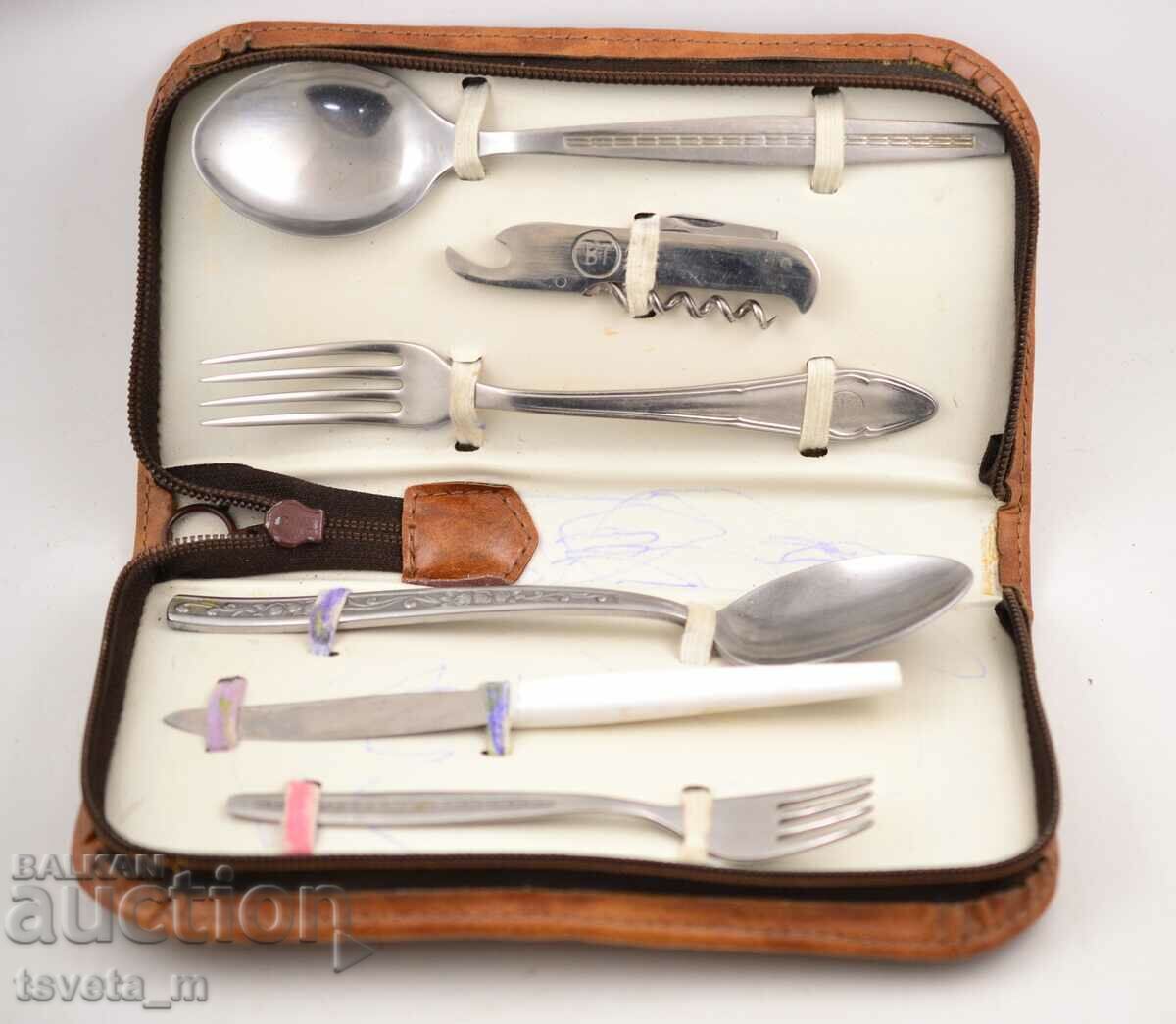 Tourist set - cutlery 1300. Bulgaria Tourist set - cutlery 1300. Bulgaria