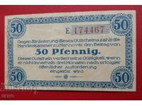 Bancnota-Germania-Saxonia-Hanovra-50 pfennig 1919