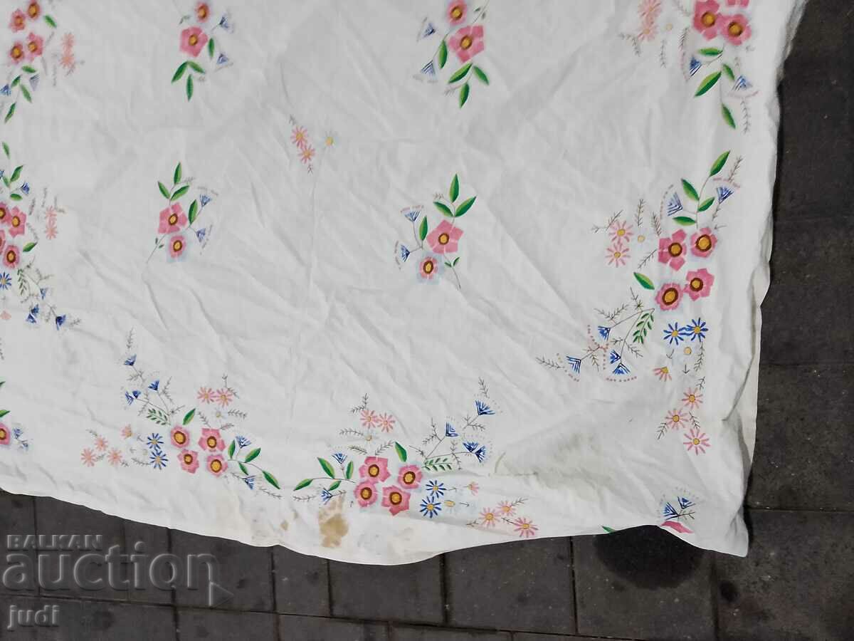 Large tablecloth embroidery - 5 Large tablecloth embroidery - 5