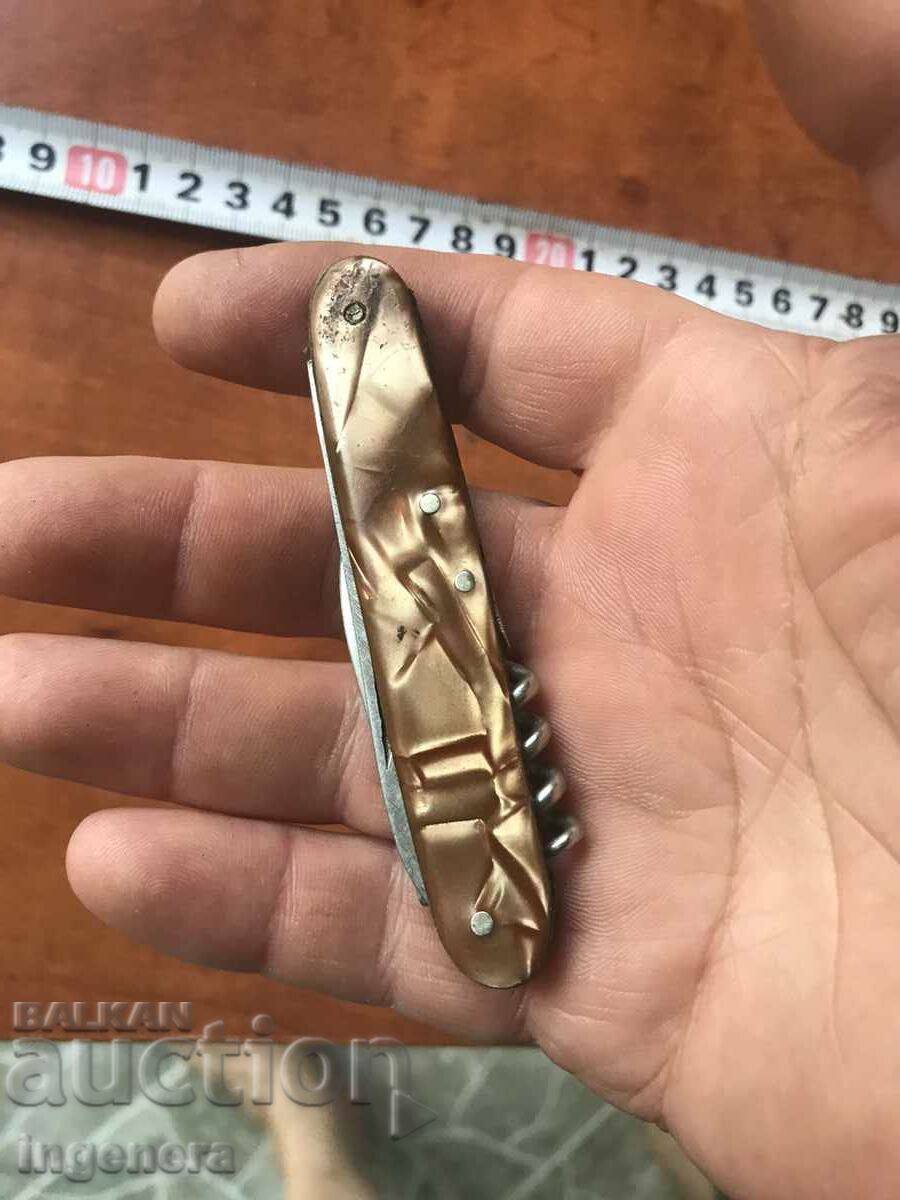 Auction FOLDING KNIFE LEG ANTIQUE BLADE-MARKING Auction FOLDING KNIFE LEG ANTIQUE BLADE-MARKING