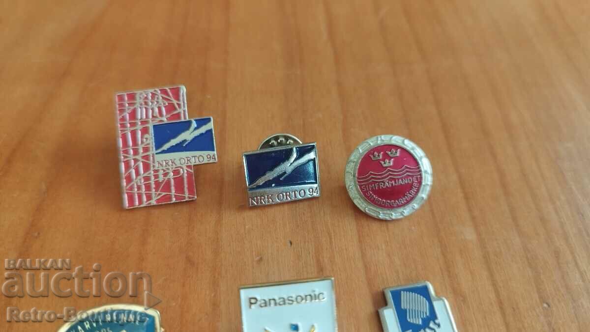 Delivery of Lot of badges 6 pcs. Delivery of Lot of badges 6 pcs.