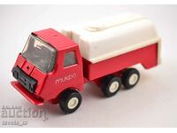 MICRO tank truck, metal and plastic children's toys, social