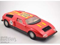 Plastic racing car, children's toys, social