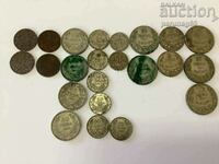 Bulgaria - Lot 23 coins Third Bulgarian Kingdom