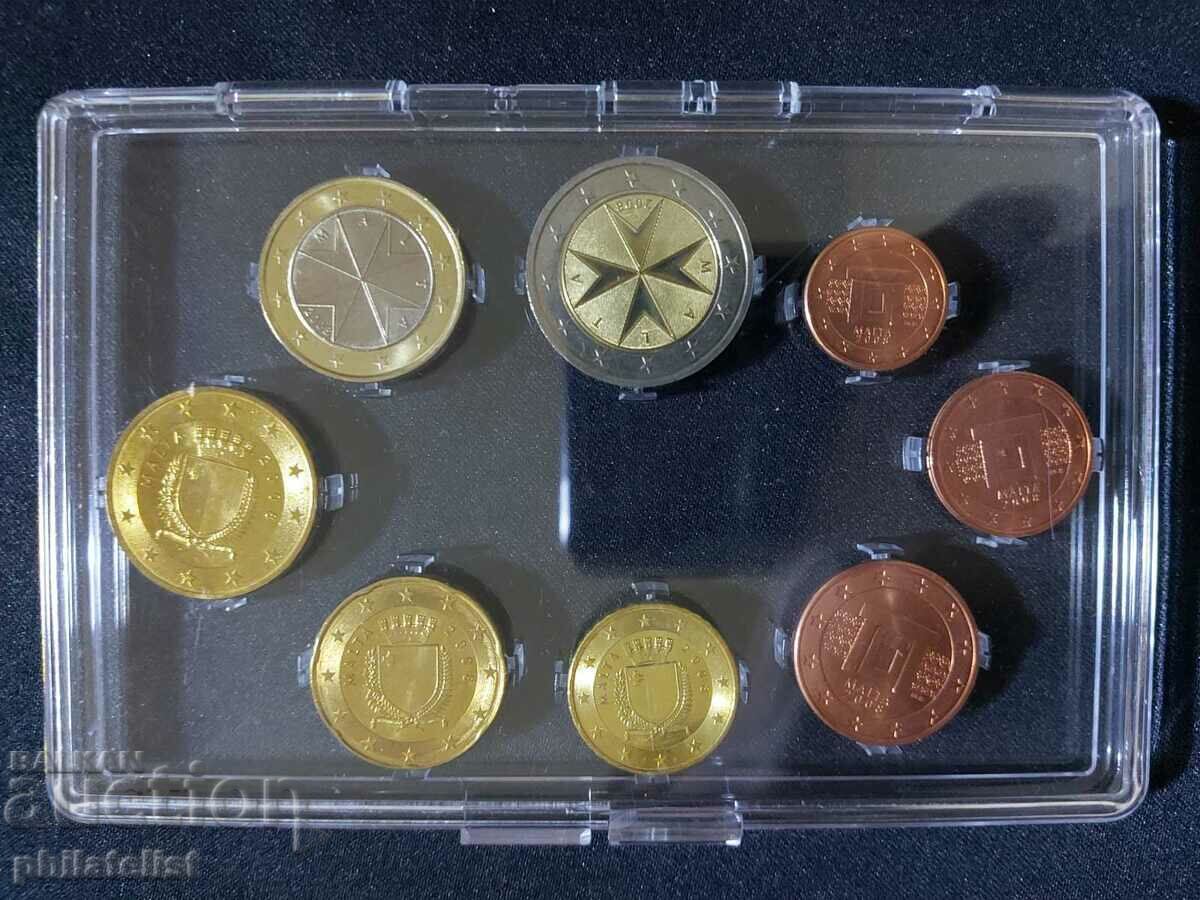 Malta 2008 - Euro Set - ολοκληρωμένη σειρά από 1 σεντ έως 2 ευρώ