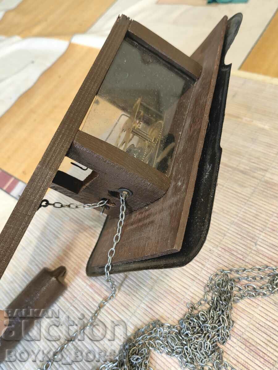 Delivery of Rare Russian Soc USSR Beacon Mechanical Wall Clock 1970s Delivery of Rare Russian Soc USSR Beacon Mechanical Wall Clock 1970s