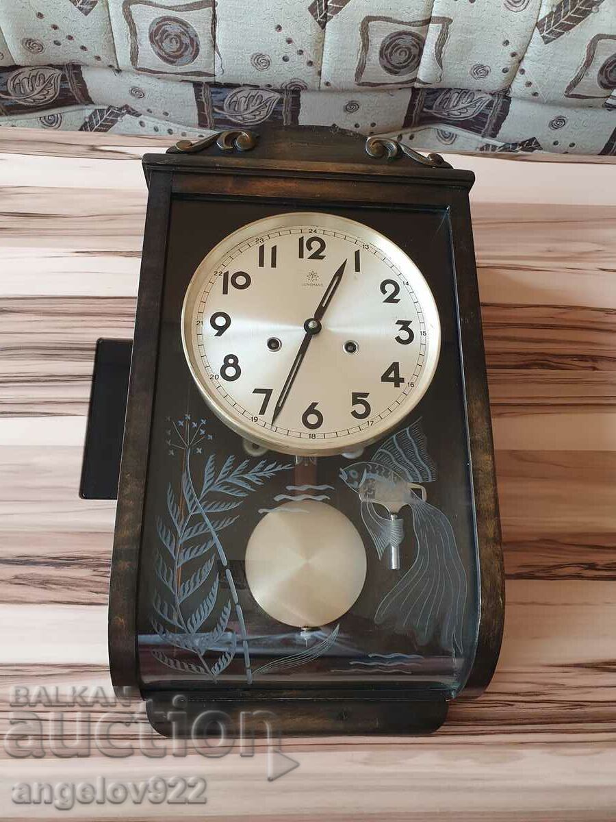JUNGHANS Γερμανικό ρολόι τοίχου ΕΡΓΑΣΙΜΟ