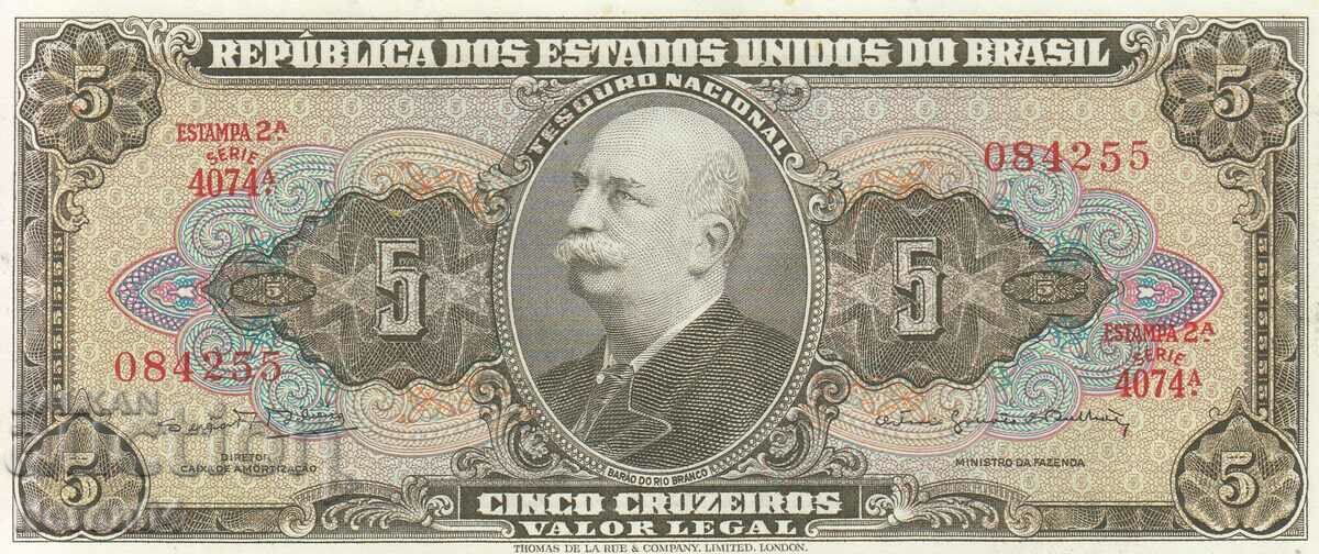 5 cruzeiro 1964, Βραζιλία