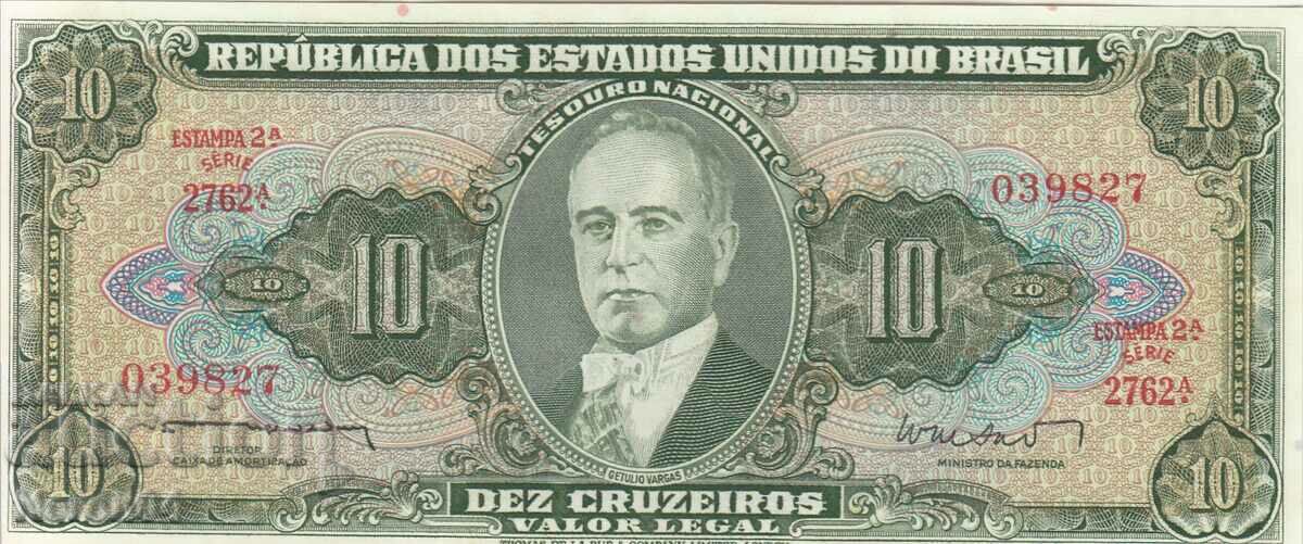10 крузейро 1966, Бразилия